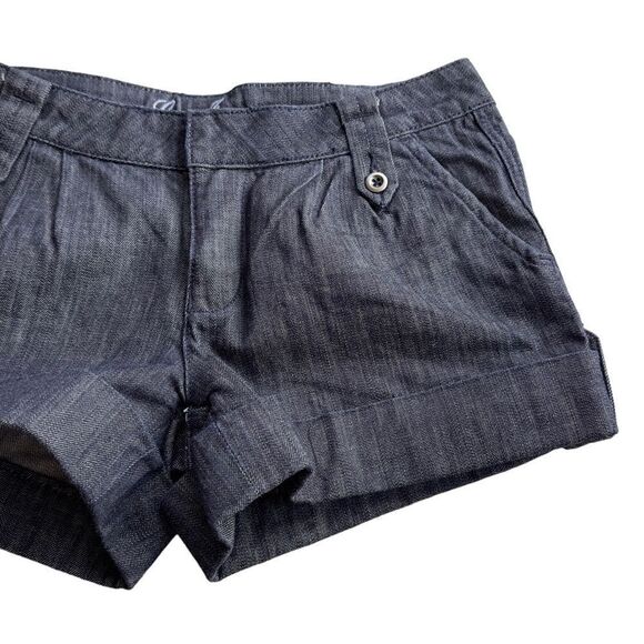 Guess Denim Folded Hem Shorts Size 27 - Picture 4 of 16